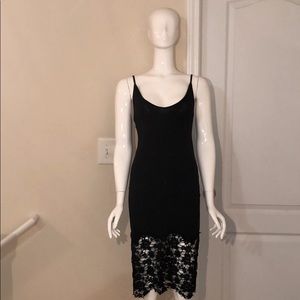 Free People - Black Slip Dress